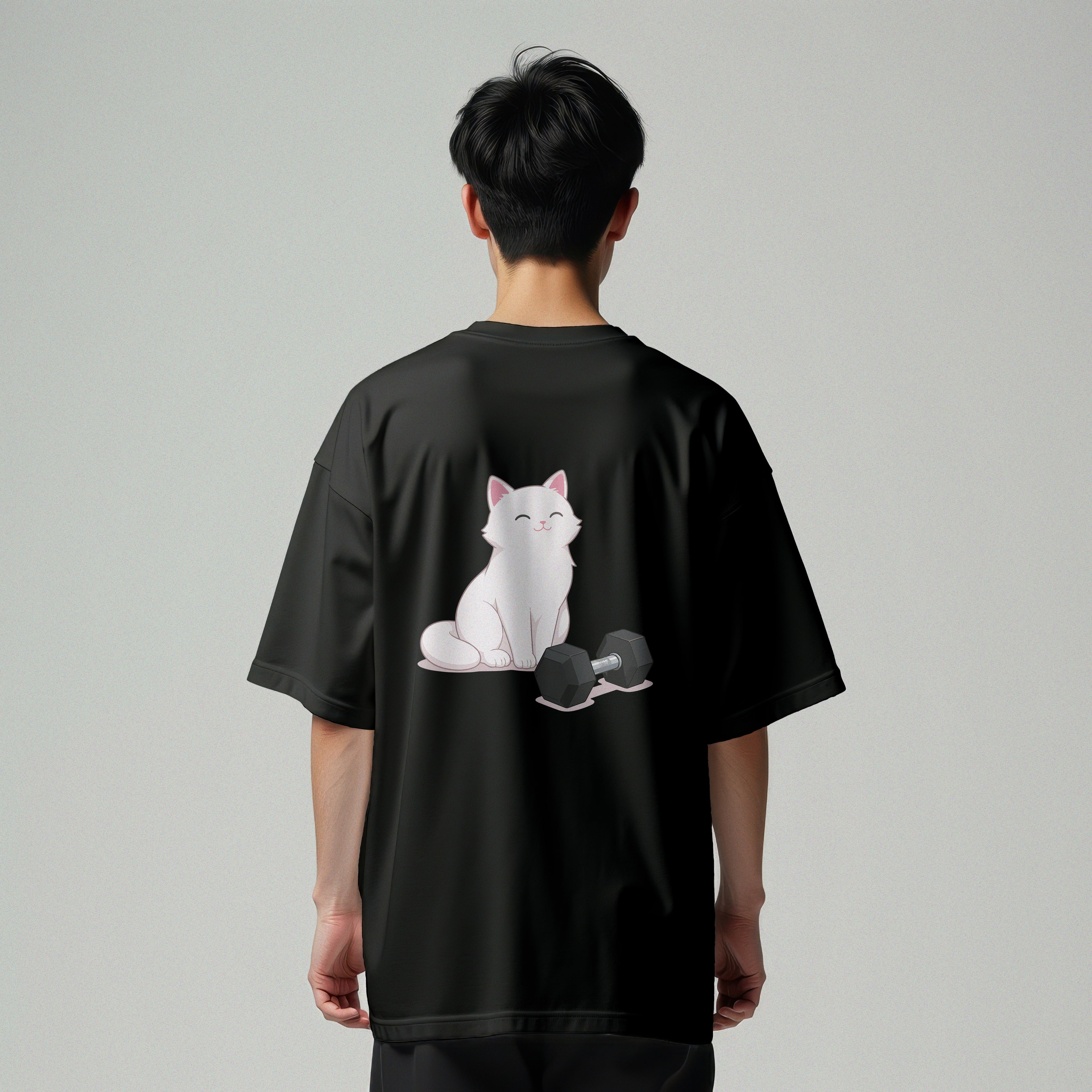GYM CAT Unisex Oversized Classic T-Shirt