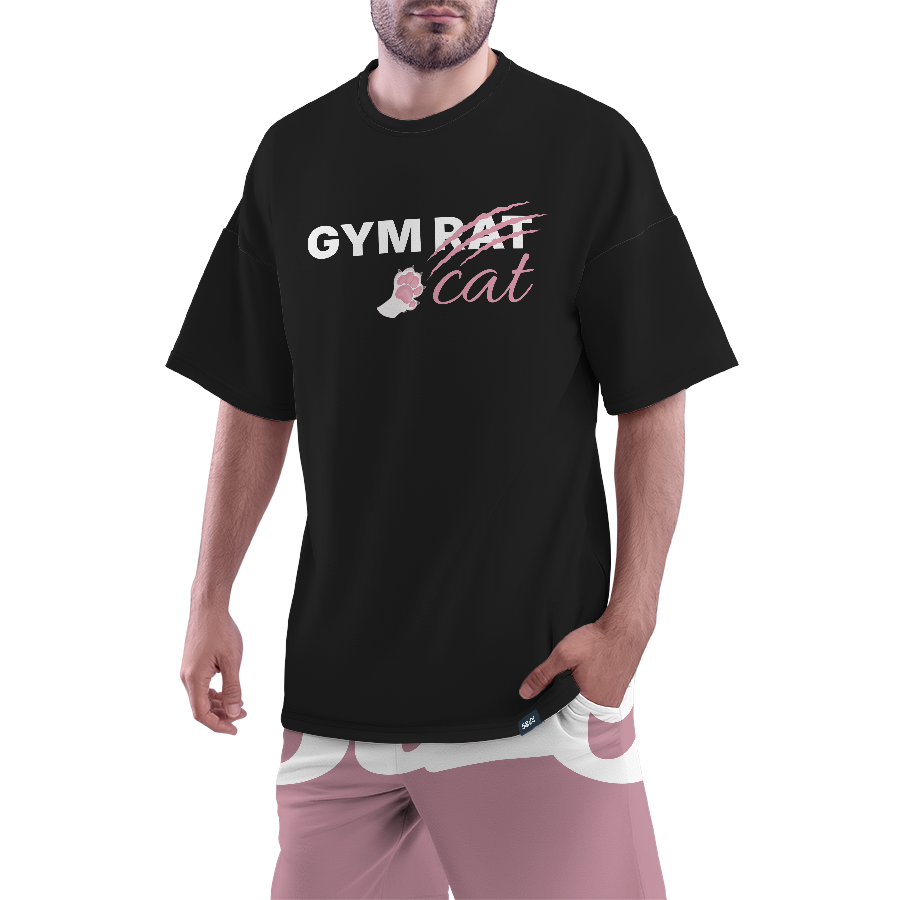 GYM CAT Unisex Oversized Classic T-Shirt
